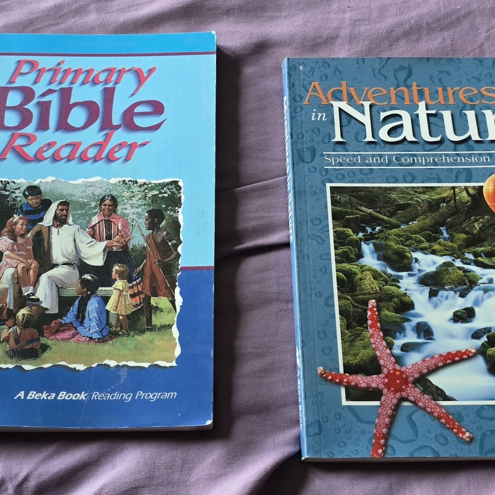 Primary Bible Reader and Adventures in Nature Set